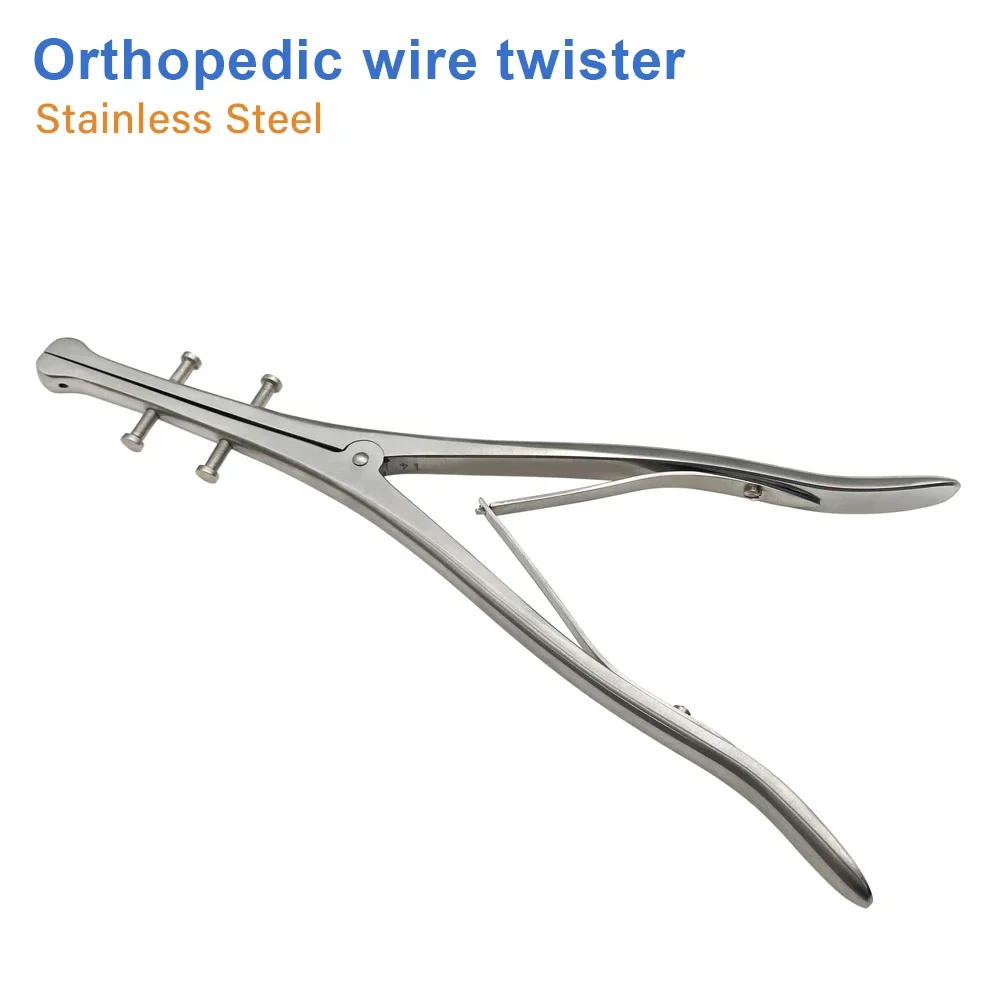 

Cerclage Wire Twister Veterinary Pet Orthopedic Instrument Autoclavable Bone Wire Cutter Forceps