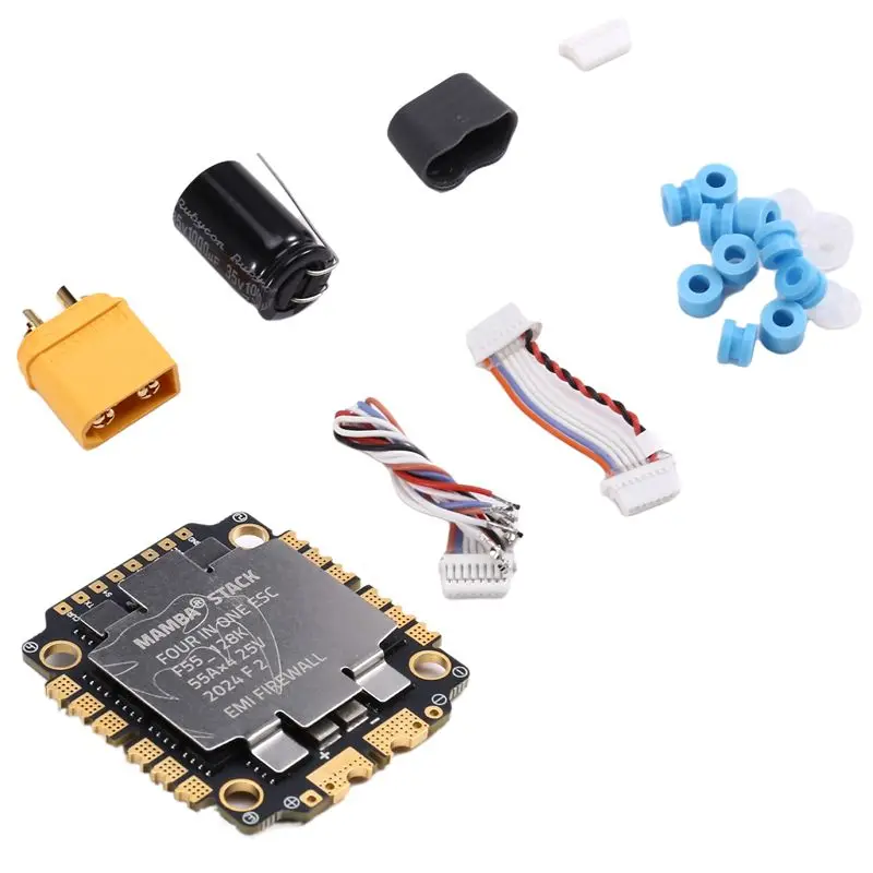 ABXE-F55_128K55A 4-In-1 ESC Blheli_32 FPV Racing Drone Suitable For FPV Flying Drone Racing Drone Accessories