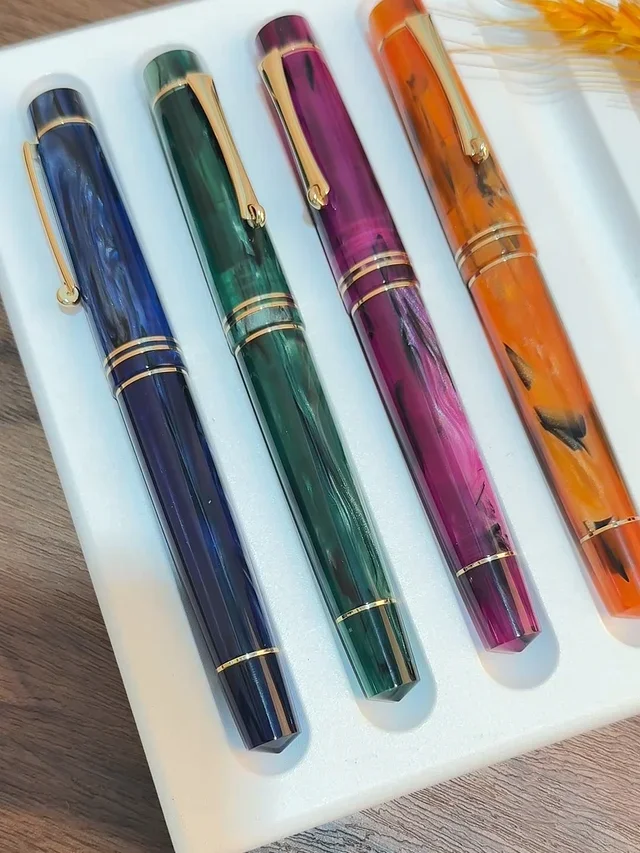 majohn-m800-樹脂万年筆-no6-ソルフフレックス-bock-f-ペン先ビジネスオフィス学校筆記用品文具ギフトペン