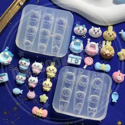 1pc Ice Cream Ball 3D Acrylic Mold Tamagotchi Nail Art Decorations Candy Wing DIY Design Silicone Nail Art Nails Mold