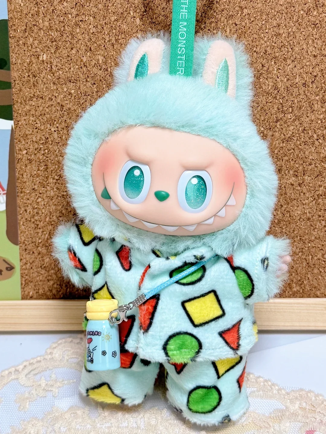 ラブブ服 ぬいぐるみパジャマ 冬スタイル クレヨンしんちゃん おしゃれホームパジャマ (人形なし)