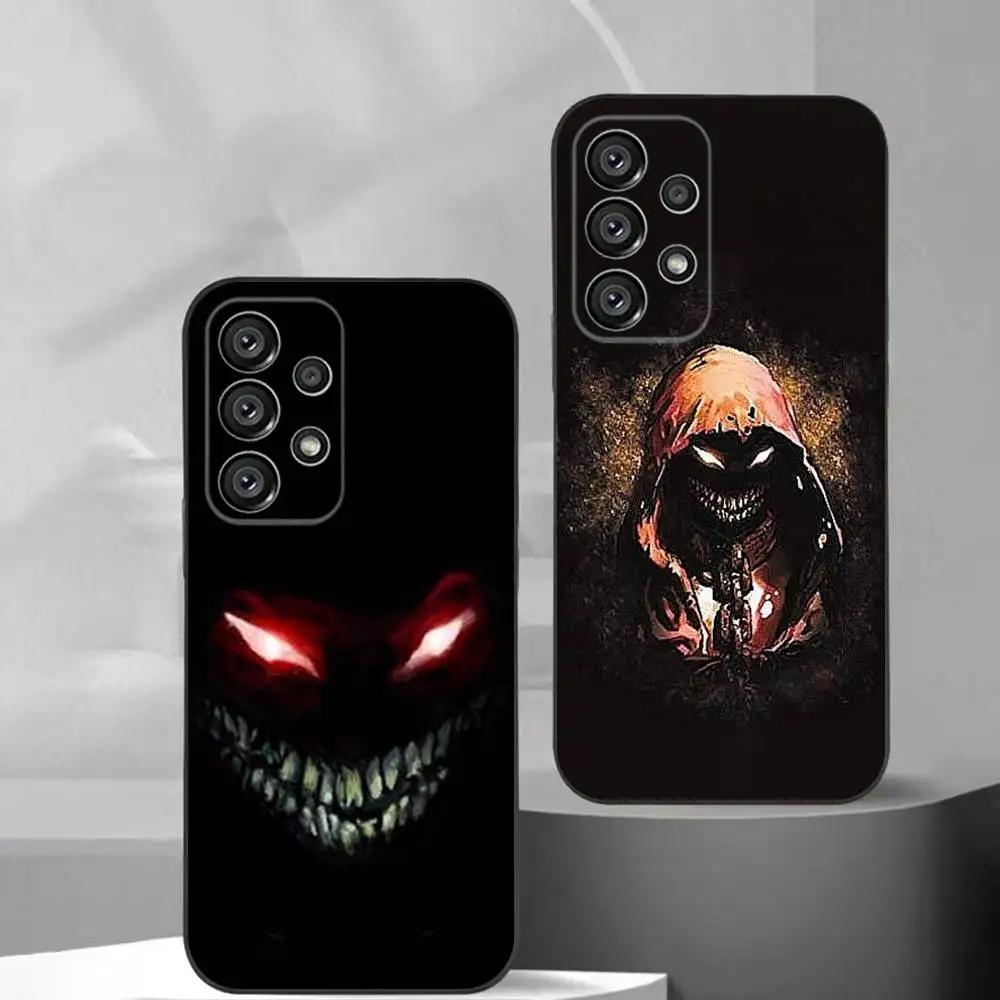 

D-Disturbed Band Phone Case For Samsung S25,S24,S21,S22,S23,S30,Ultra,S20,Plus,Fe,Lite,Note,10,9,5G Black Cover