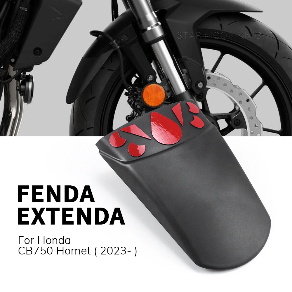 Motorcycle Accessories Front Fender Mudguard Extender Extension For Honda CB750 Hornet CB 750 2023-