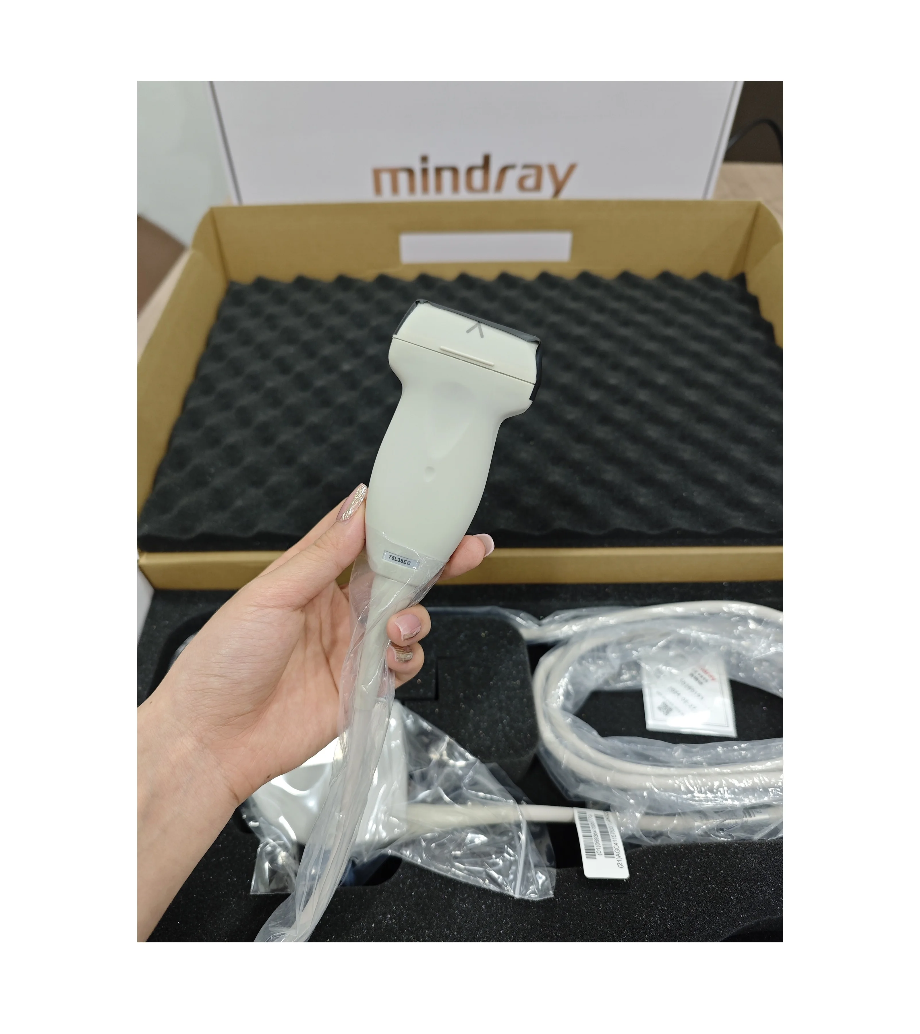 Original Mindray 75L38EB Linear Array Transducer NEW Linear Probe Mindray 75L38EB Ultrasound Transducer for DP-10 DP-20