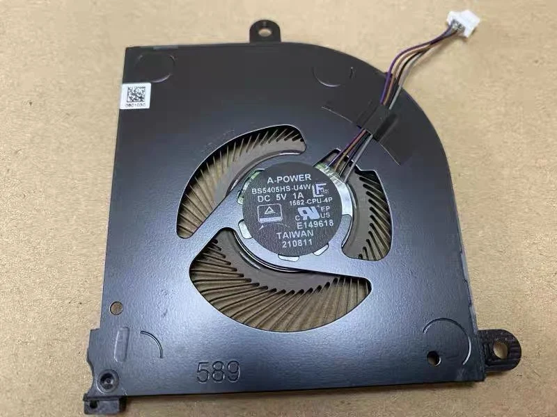 Freight free new MSI Stealth15M fan MS-1562 heat dissipation module U4W/U4X notebook fan