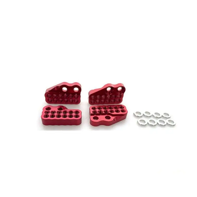 B78B-For Axial Capra 1.9 UTB -AXI03004 Porous Shock Absorber Fixing Code Aluminum Alloy Front And Rear Replacement Parts ,Black