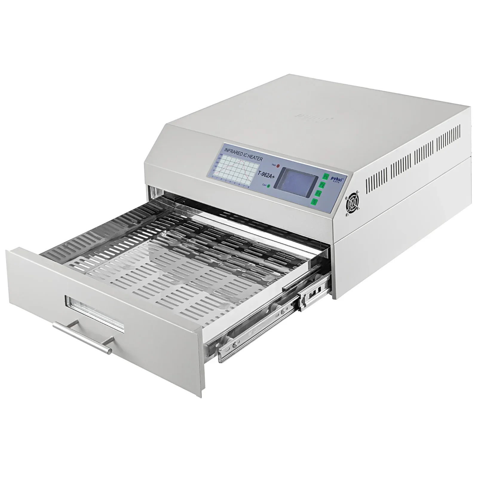 

Hot SalseSmall Solder Paste Reflow Oven T-962A+ Lead-free BGA Smt Desktop Infrared Reflow Oven For Pcb Soldering