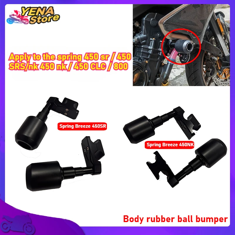 

Motorcycle engine shield accessories for CFMOTO 450SR 450NK motorcycle fall crash Protection cover holder slide block crash pads