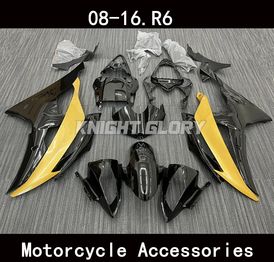 

Suitable for YZF-R6 YZF R6 2008 2009 2010 2011 2012 2013 2014 2015 2016 2017 2018 Motorcycle Shell Fairing Spoiler Bodywork Set