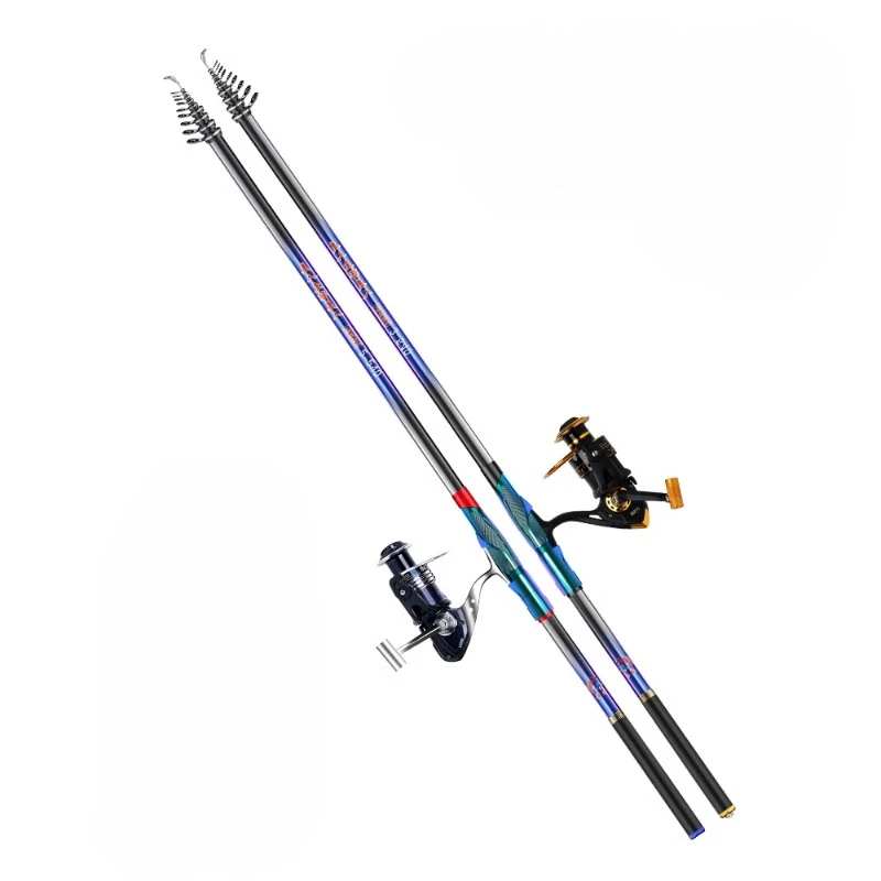 Ultra-light Carbon Fishing Rod Set, Sea Fishing Rod, Guide Ring, Large Object Reel Seat, Ultra-Hard, No. 3, No. 5