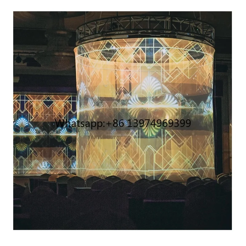 Outdoor 3D Hologram Projector Screen Hologauze Projection System for Fashion Show