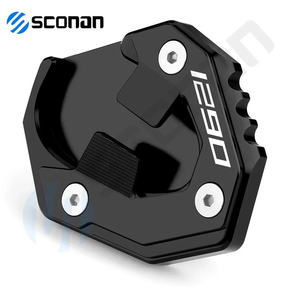Accessori moto Per 1290 SuperDuke R 2019 - 2022 2023 2024 Cavalletto laterale Estensione Cavalletto Pad Piastra di supporto Ingrandisci 2024