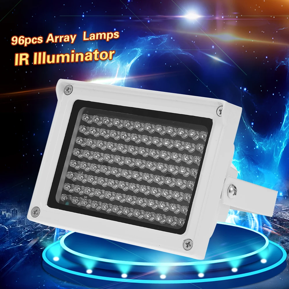 

96 LEDS IR Illuminator Array Infrared Lamps Night Vision Outdoor Waterproof CCTV Fill Light For CCTV Security Camera