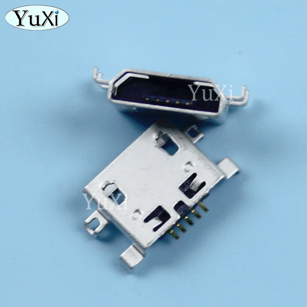 موصل usb صغير 5pin ، 5pin ، إبرة قصيرة ، منفذ بيانات ، منفذ شحن لهواوي ، ريدمي ، لينوفو ، قطع غيار ، 10