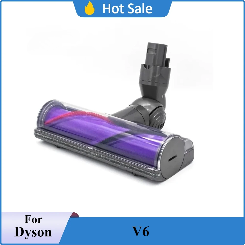 

Direct Drive Suction Head For Dyson V6 Vacuum Cleaner Direct Drive Cleaner Head Turbine Floor Tool