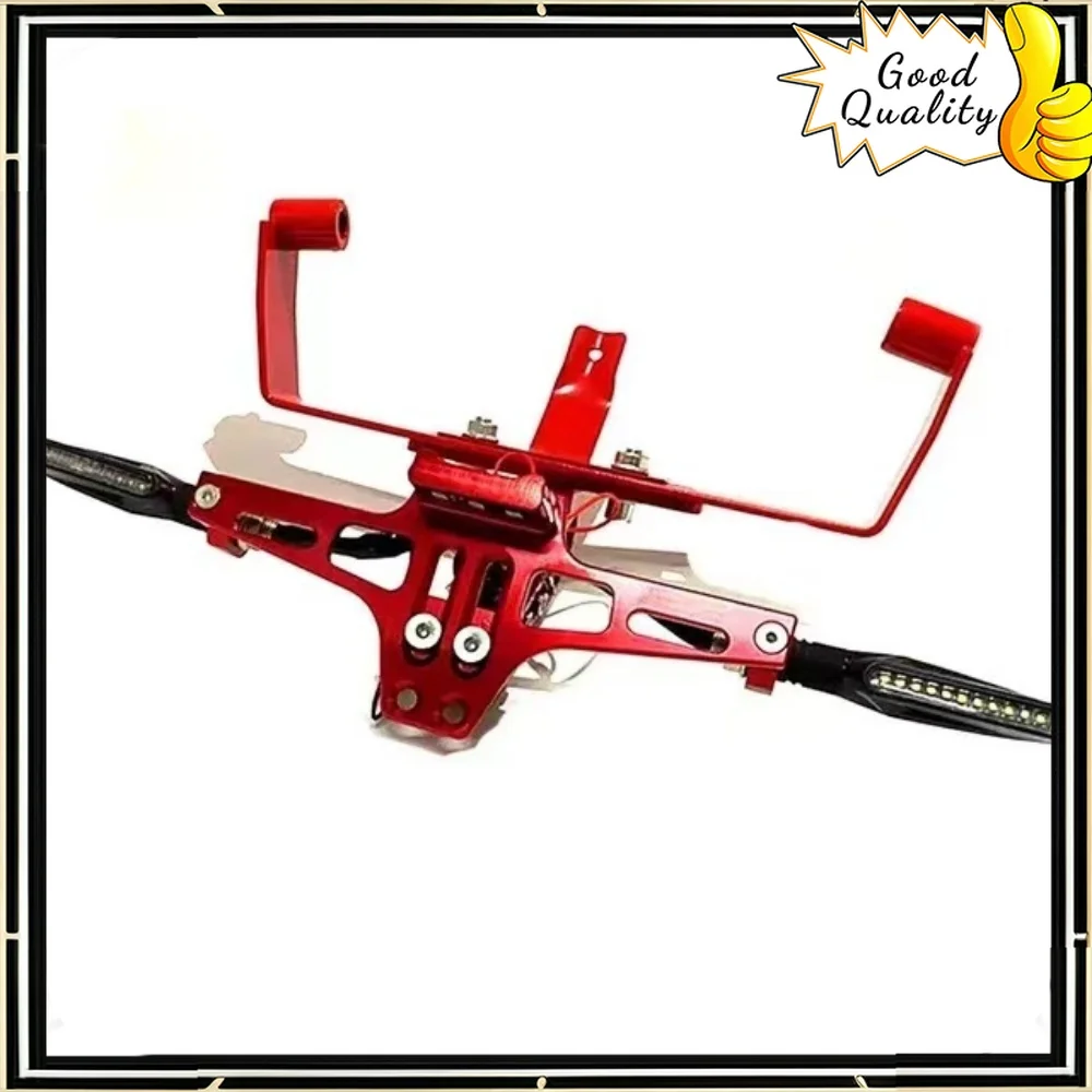 Fit Italjet Dragster 200 / 250I / 125 / 400 License Plate Bracket Turn Signal Bracket License Plate Lamp for Italjet Dragster