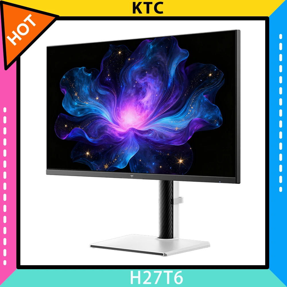 KTC H27T6 Gaming Monitor, 27 inch 2560*1440 Fast IPS Screen, 210Hz