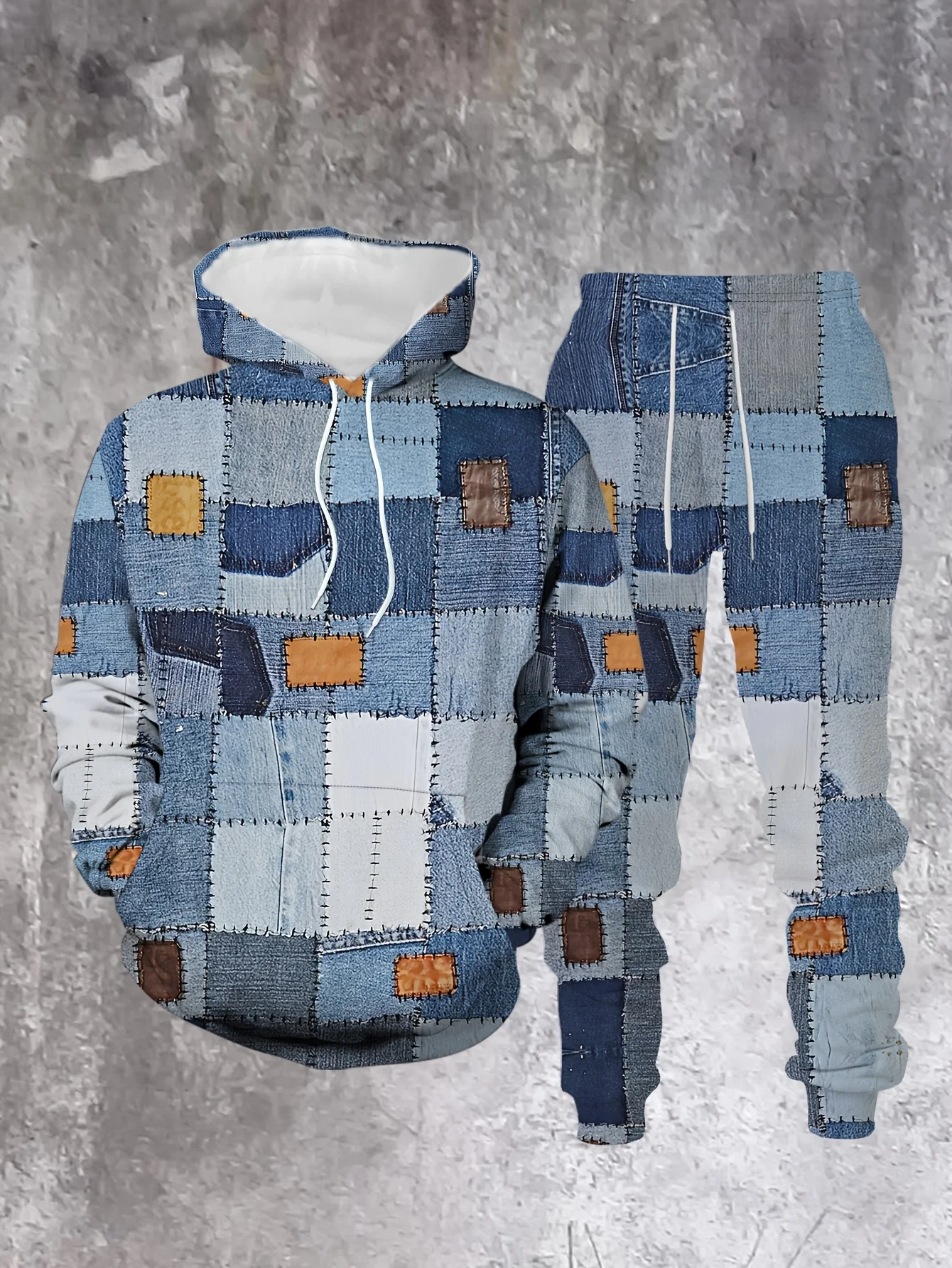 

2025 Winter/Autumn Hoodie and Sweatpants Set Fashionable Streetwear and Home Style Classic Lion Wolf and Tiger 3D Print Clothes