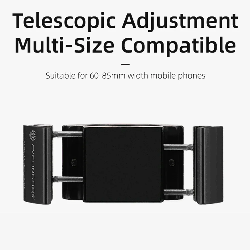 Suporte de rack para celular de bicicleta, liga de alumínio em formato de anel, mountain bike, ciclismo, suporte de navegação, acessórios