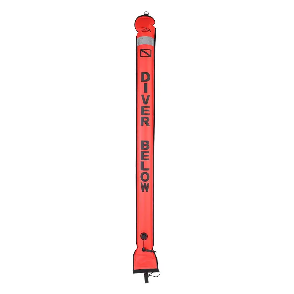 Inflatable Diving SMB Signal Marker 1.2m 1.5m 1.8m  Tube