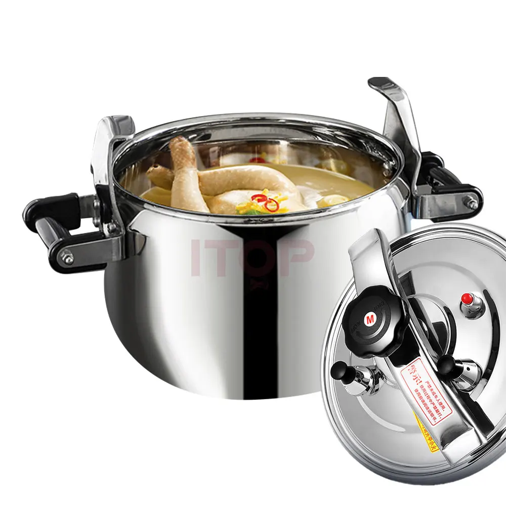 Original brand newModern 33L Induction And Gas Use High Pressure Cooker SUS304 Stainless Steel Pressure Cookers Automatic Lock P