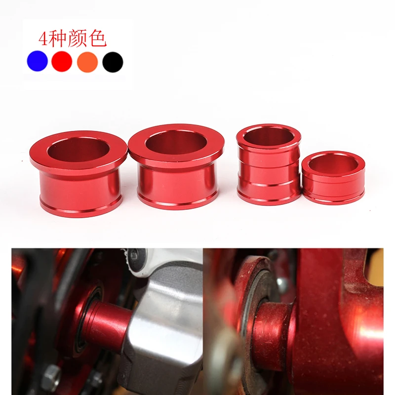 For Honda CR125R CR250R CRF250R CRF250X CRF450R CRF450X CR CRF 125 250 450 Motorcycle Front Rear Wheel Hub Spacer Fork Bushing