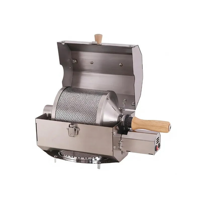 Household Coffee Roaster Commercial Coffee Bean Roaster Thermal High Temperature Resistant Stainless Steel Styles Drum
