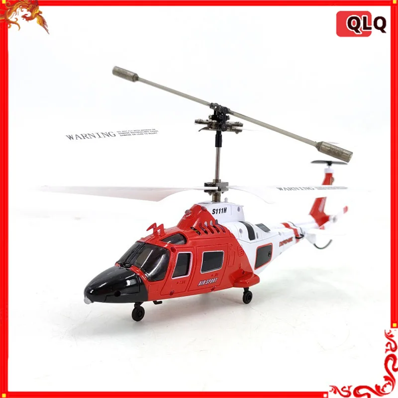 Rc Helicopter S109h Military Armed Apache 3-Channel S111h Electric Remote-Controlled Helicopter Model Children'S Toy