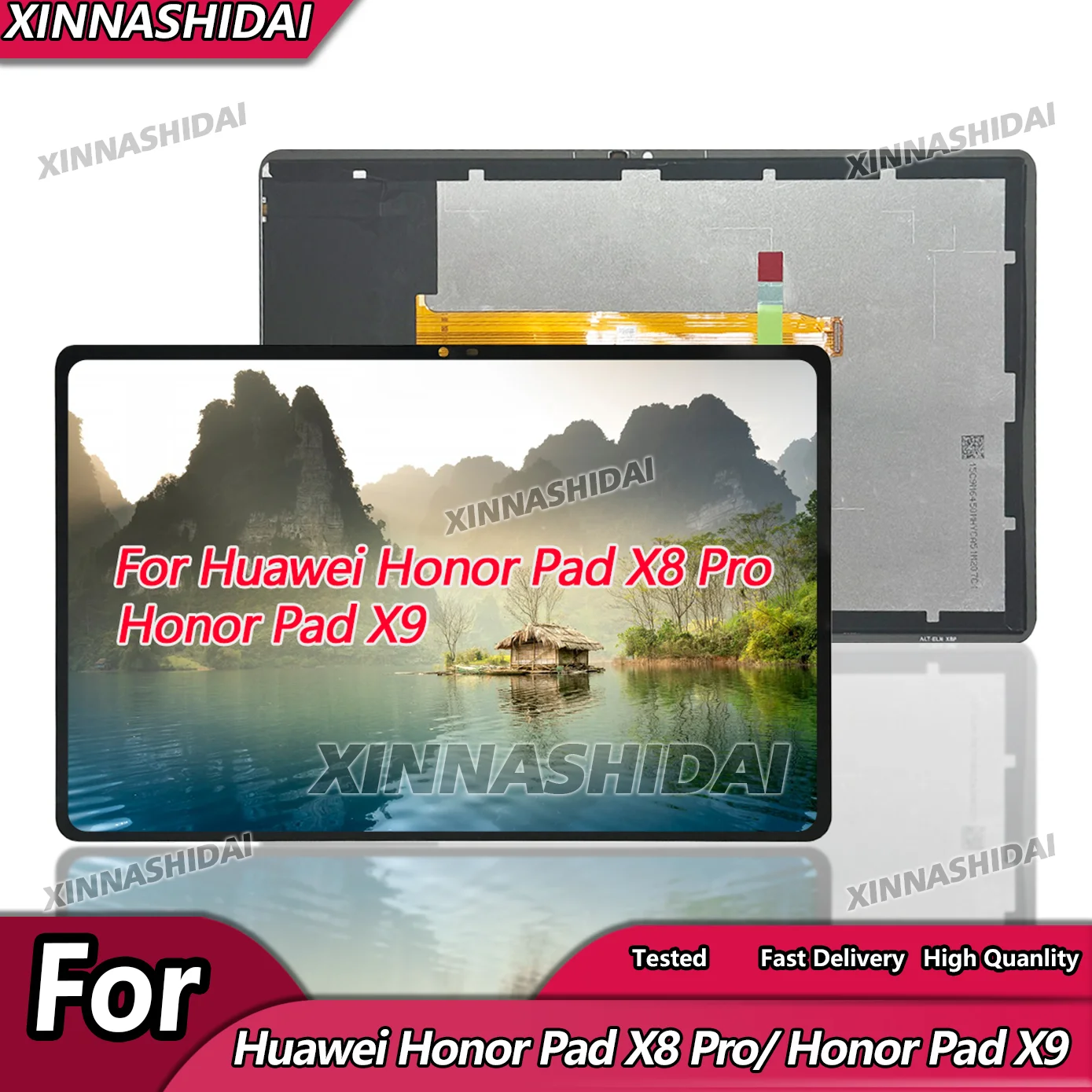 

ЖК-дисплей для Huawei Honor Pad X8 Pro/Honor Pad X9 ELN-W09 11,5 "ЖК-дисплей, дигитайзер сенсорного экрана, стекло в сборе, запасные части