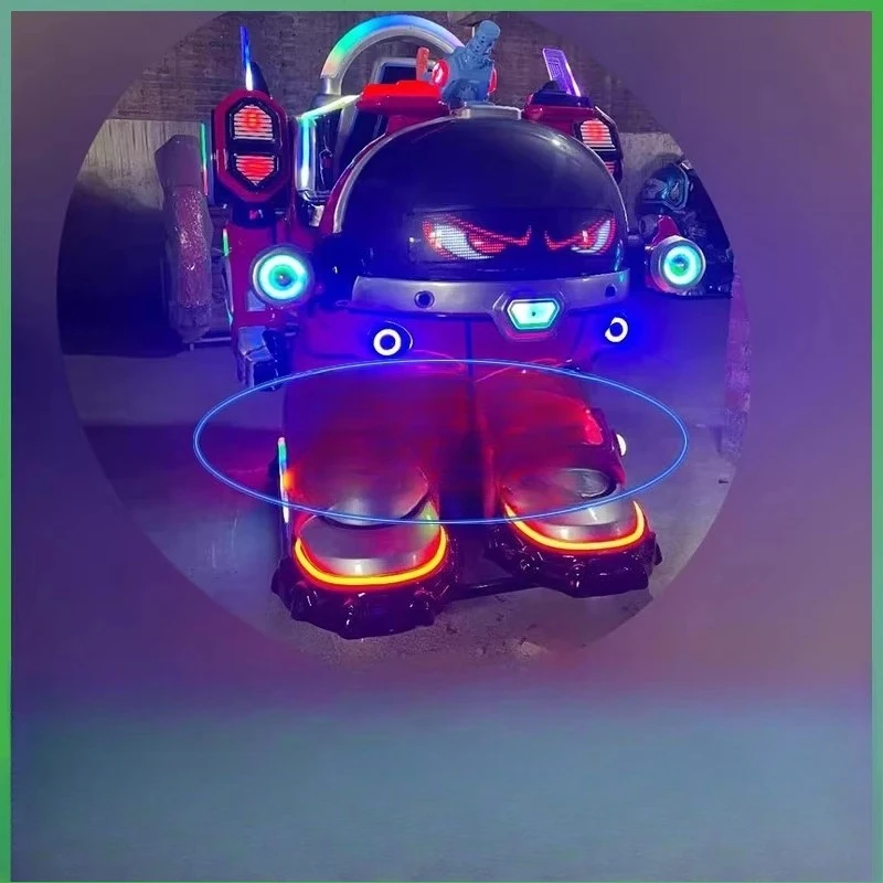 New electric square walking robot amusement equipment