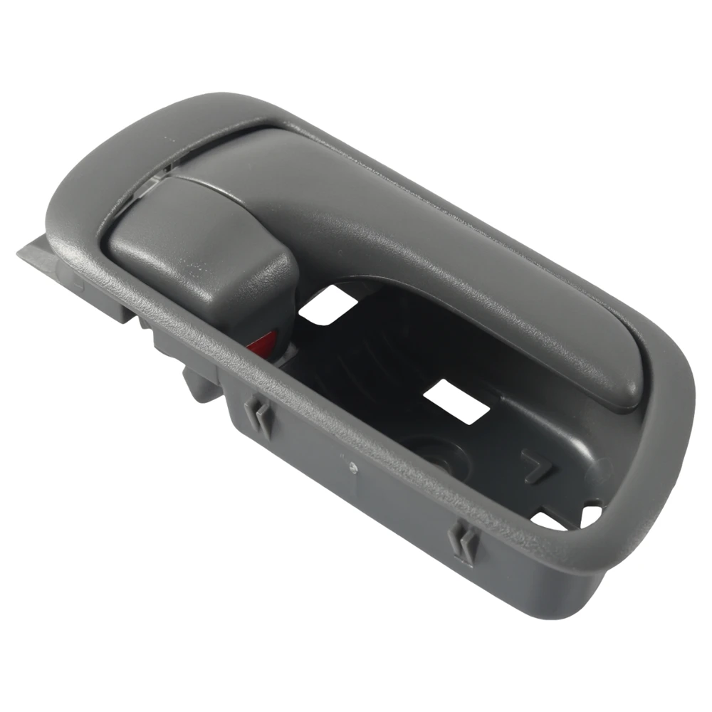 Easy Installation 2PCS Gray Interior Door Handle for Toyota Camry 2002-2006, Left & Right Inside Door Pull Handle