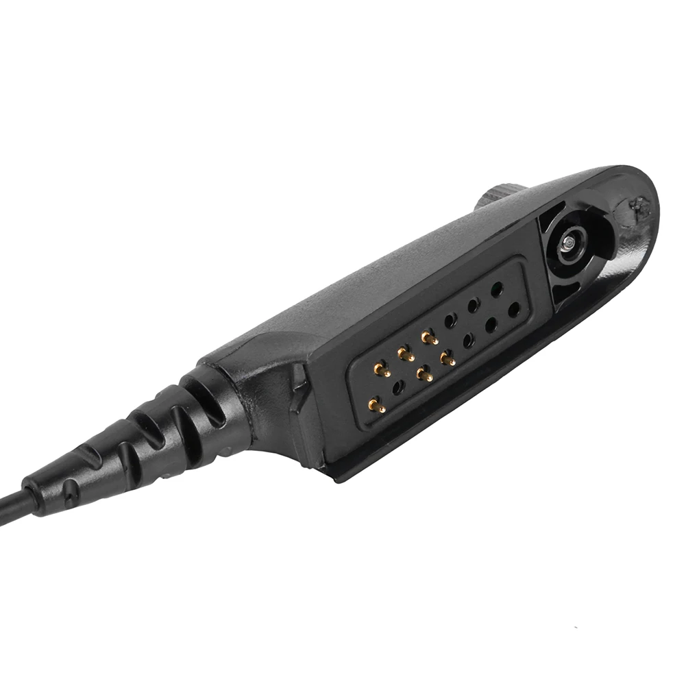

Practical Walkie Talkie Earpiece Headset Mic PTT Earphone Earpiece Headphone Privacy Accessories for Motorola GP380 GP340 GP328