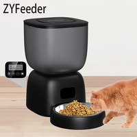 3L Auto Cat feeder Smart Pet Feeder with Timer Button WiFi Version for Cat Dog Slow Feeder Food Dispenser Stainless Steel Bowl