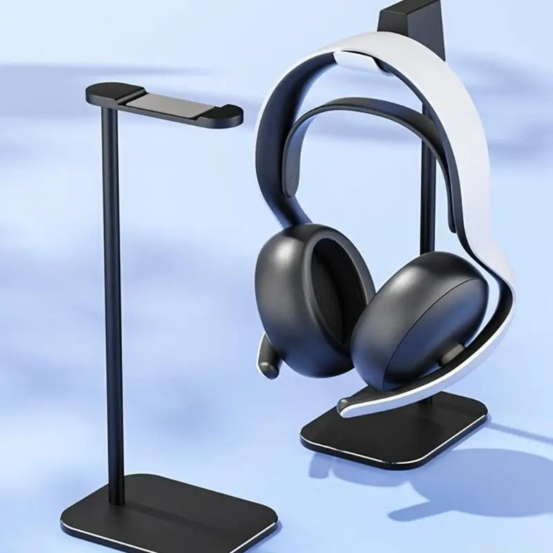 E56B Aluminium Headphone Stand Holder Space Saving Gaming Headset Stand Rack Desktop Organizers For Pulse