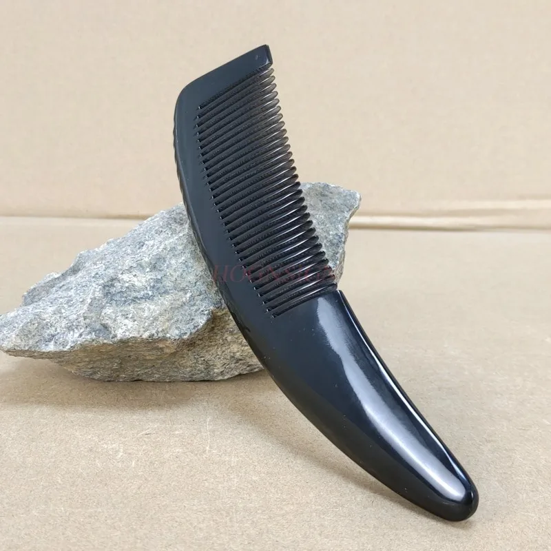 ox horn comb natural hair comb Pure Horn Comb Natural Authentic Large Anti Static Anti-hair Loss Massage Hair Wide Teeth