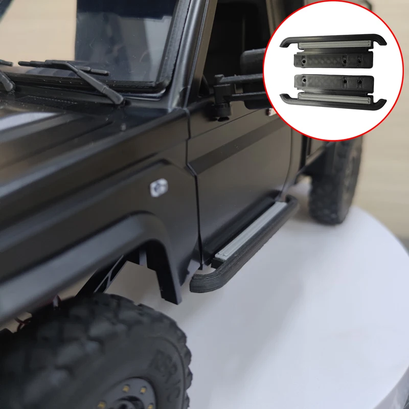 1Pair For MN 82/82PRO/82S RC Rock Crawler Model Side Step 3D Printing Running Board Modified Parts Non-destructive Installation
