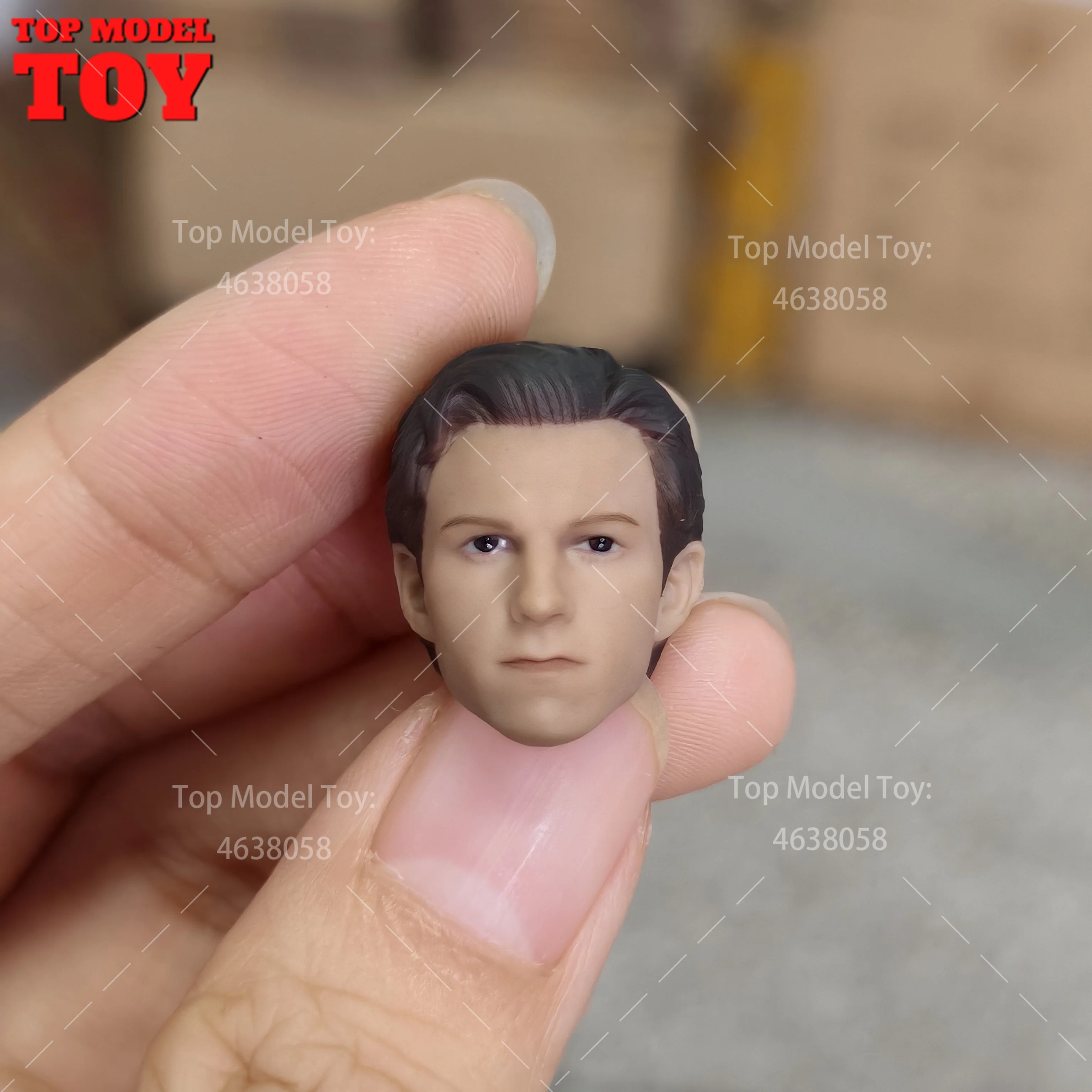 1/12 مقياس توم هولاند رئيس نحت رسمت/غير مصبوغ رئيس نحت صالح 6 ''ذكر الجندي عمل الشكل الجسم الدمى لمحبي #2