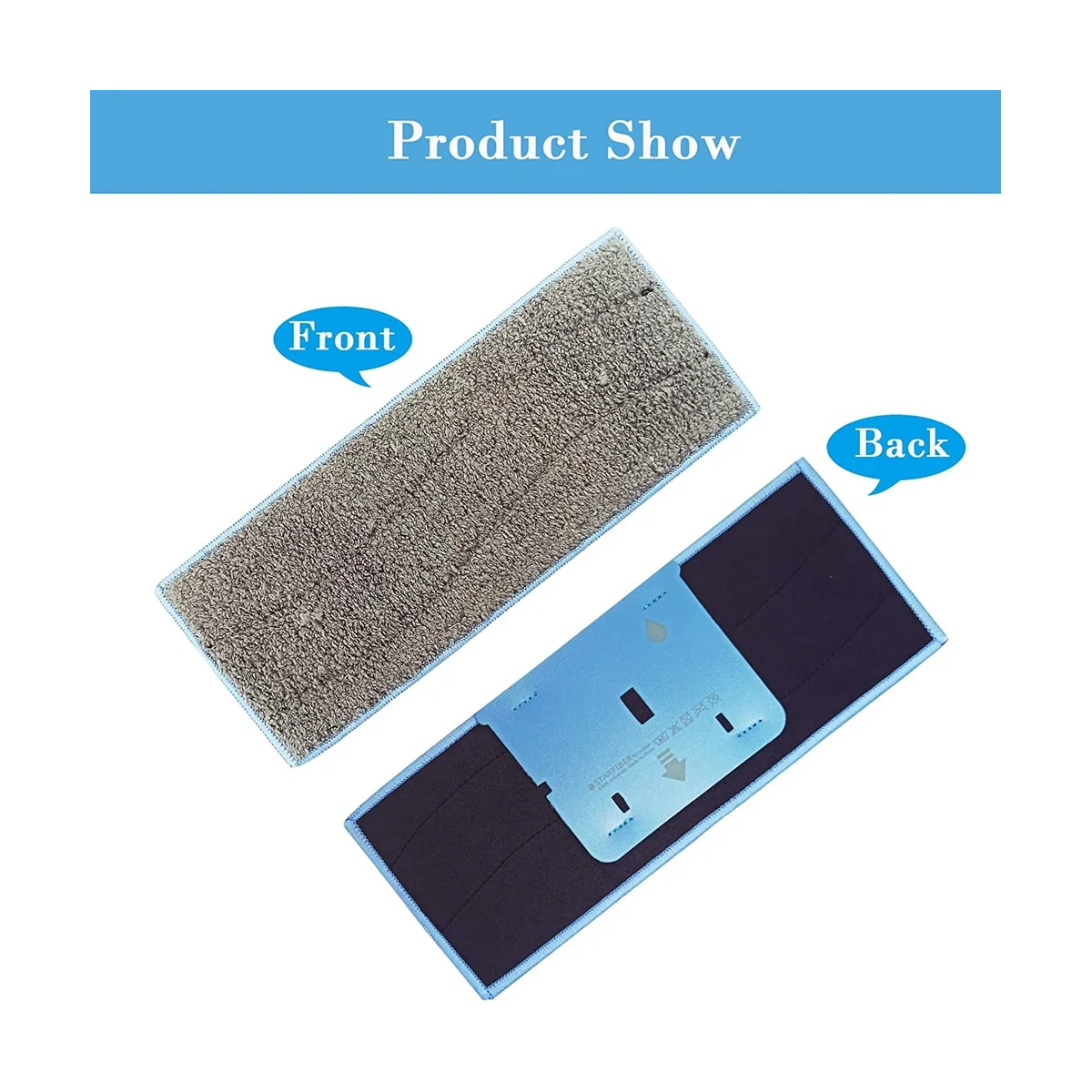 14 قطعة من قماش الممسحة القابل للغسل لملحقات استبدال المكنسة الكهربائية الروبوتية M6 وسادات التطهير الرطبة-HIM