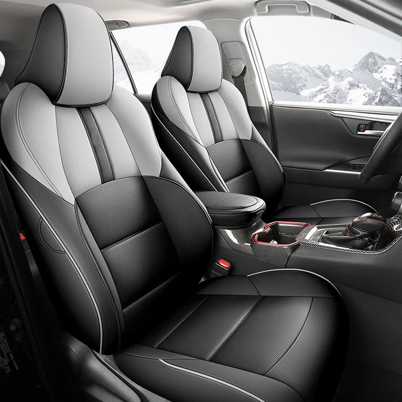 Luxury Interior Upgrade Car Seat Cover For Toyota CHR 2019-2024 Easy Maintenance Protecting Seat Cushion Leather Accessories