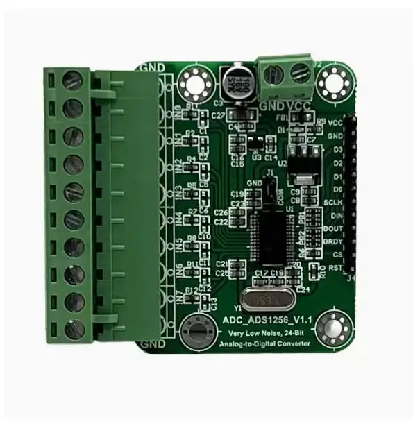 ADS1256 Module 24 Bit ADC 8-channel Acquisition AD Module High-precision ADC Sampling Data Acquisition Card