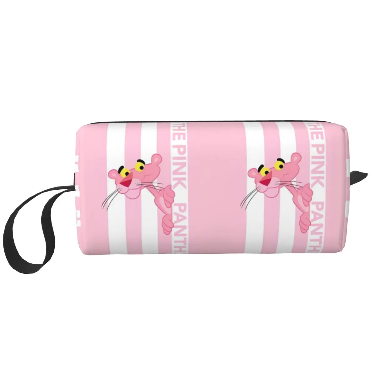 

Pink Panther Pink Living Cosmetic Bag Women Makeup Bags Travel Water Resistant Toiletry Bag Organizer Merch