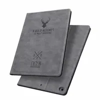 Luxury Vintage Deer Head Smart Stand Case for IPad Air 9.7 10.2 10.5 10.9 Pro 11 Inch 10 2022 I Pad Mini 5 4 3 2 1 Leather Cover