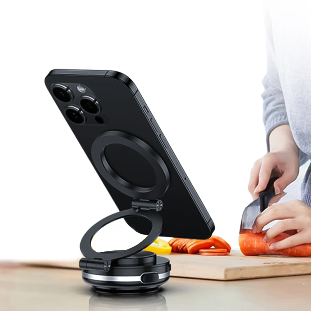 

Magnetic Vacuum Car Phone Holder Foldable Adjustable Car Magnetic Phone Holder for Magsafe iPhone 16 15 14 13 12 Samsung Xiaomi