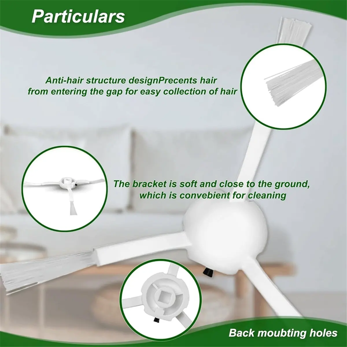 ل L10s الترا/L10 الترا جهاز آلي لتنظيف الأتربة فرشاة جانبية رئيسية مرشحات Hepa ممسحة القماش أكياس الغبار الملحقات-FS #4