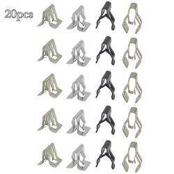 20X Car Center Console Dashboard Clip General Instrument Panel Metal Rivet Instrument Panel Fastener Clips NEW