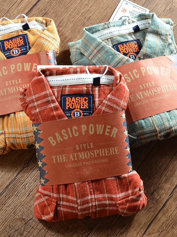 

Японская мужская рубашка в клетку с длинным рукавом, весенне-осенняя, свободного кроя, дышащая, повседневная, модная, хлопковая, молодежная