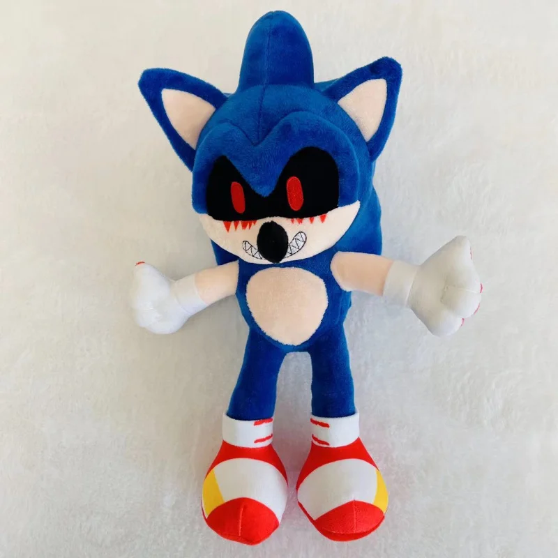 Nuevo Sonic Exe Plu juguete Hell Sonic Super Sonic rata muñeca juego espíritu suave muñeco de peluche PP relleno de algodón Universal G