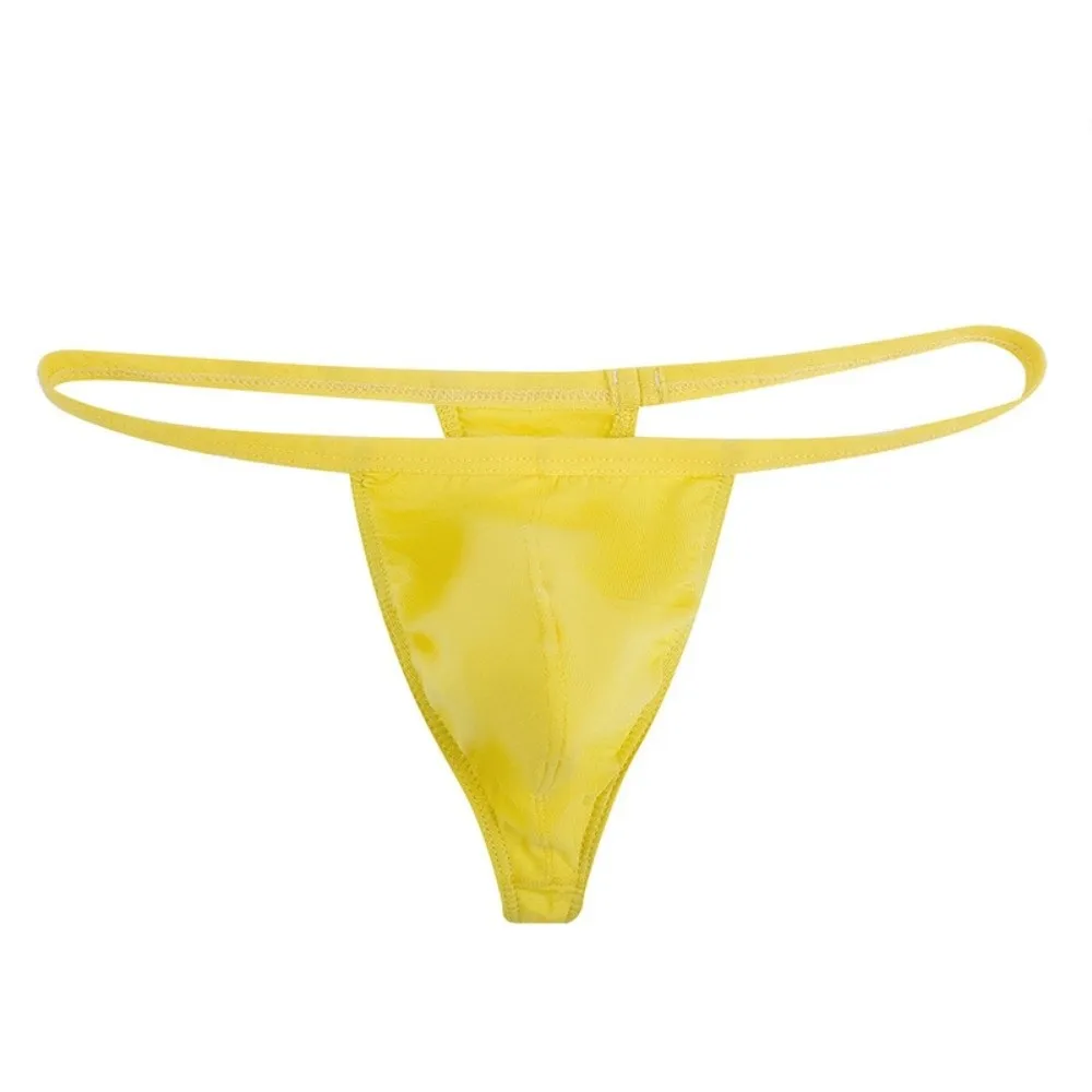 Comfortable Modal Men Thin Thongs Underpants Thin Strap Men's Panties Low Waist Lingerie Male Briefs Sports