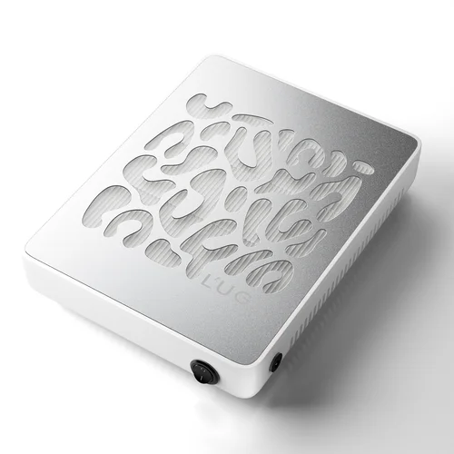 Removedor de polvo de uñas sin escobillas de turbina, aspirador de uñas de 40W de succión fuerte para manicura con filtro extraíble