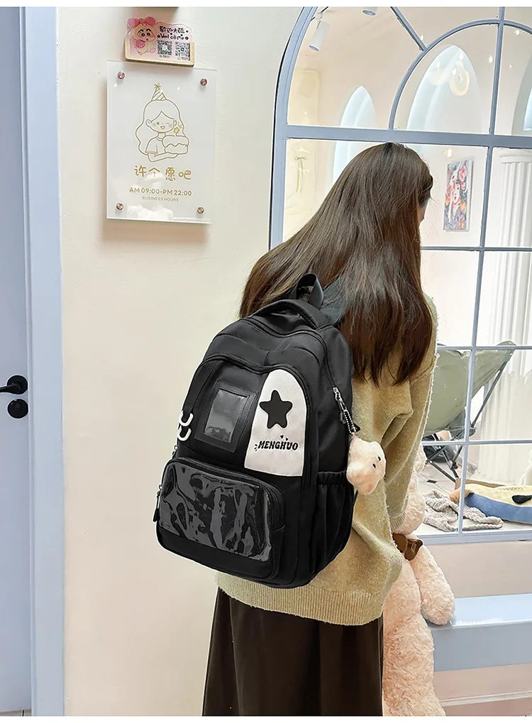 Kawaii Starry Preppy Harajuku Ita Backpack